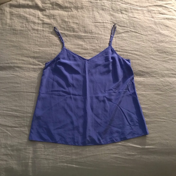 Lilly Pulitzer Tops - Lily Pulitzer Blue Silk Cami